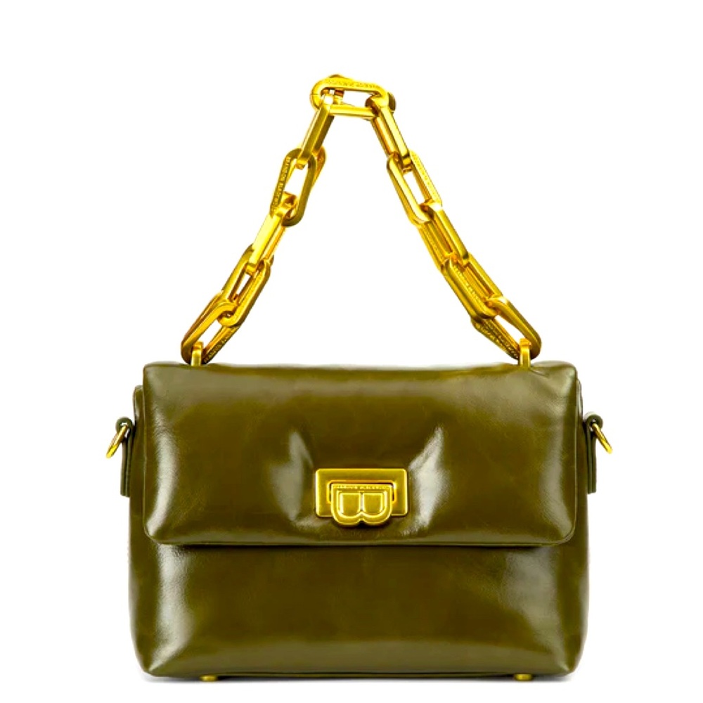 Brandon Blackwood Yuta in Green Oil Leather
